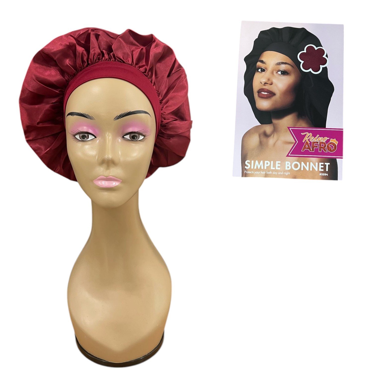 R.A Simple Bonnet  Vermelho
